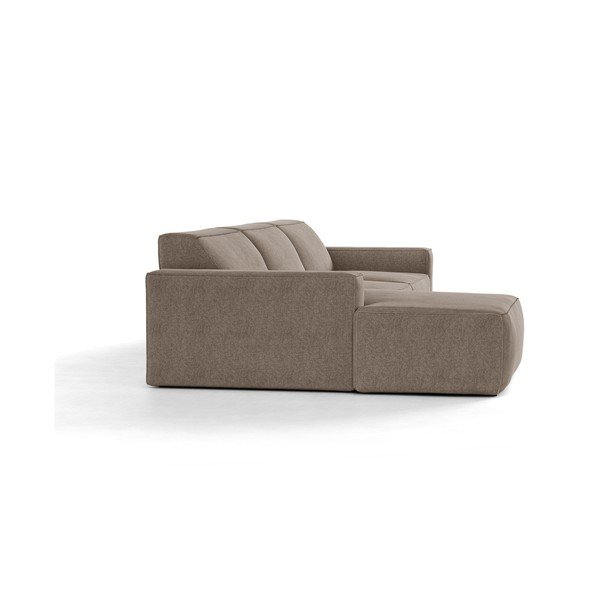 Taupe rohová pohovka (levý roh/s lenoškou) Jodie – Micadoni -image-4