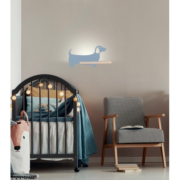 Modré dětské svítidlo Dog – Candellux Lighting-image-2