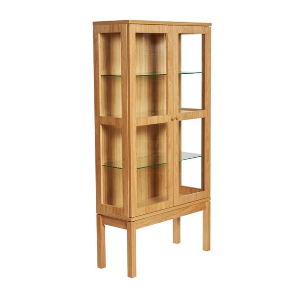 Vitrína v dekoru dubového dřeva Woodman AbbeyWood-image-1