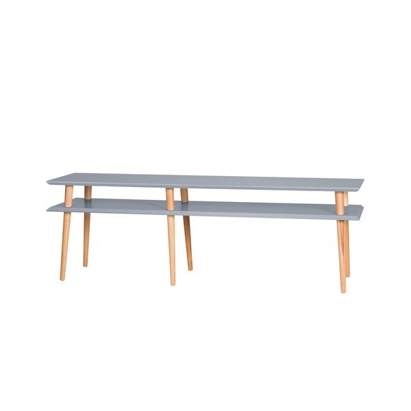 Tmavě šedý konferenční stolek Ragaba Mugo, 159 cm