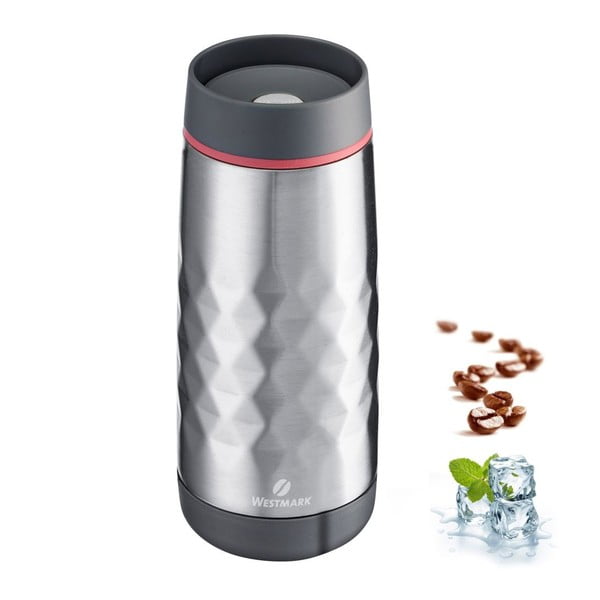 Světle šedý termo hrnek 400 ml Viva – Westmark-image-3