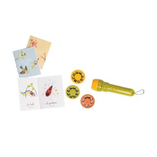 Dětský promítací set Moulin Roty Zahrada