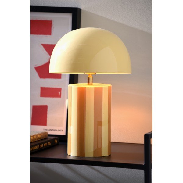 Žlutá kovová stolní lampa (výška 34 cm) Rayado – Leitmotiv-image-1