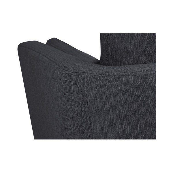 Tmavě šedé křeslo Mazzini Sofas Elena-image-3