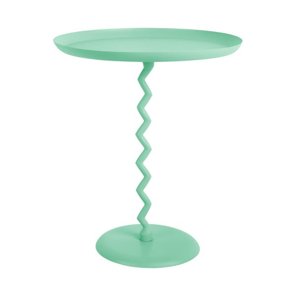 Kovový kulatý odkládací stolek ø 44 cm Zig Zag – Leitmotiv