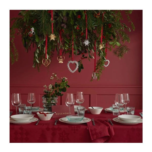 Damaškový ubrus s vánočním motivem 150x220 cm Natale – Rosendahl-image-4