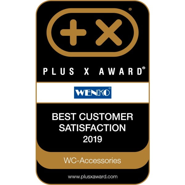 Bílé toaletní prkénko Wenko Exclusive Laufen Pro-image-3