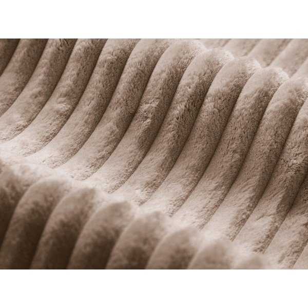 Hnědý manšestrový taburet Dia – Micadoni -image-2