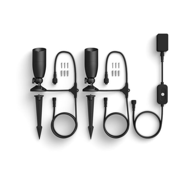 LED smart venkovní svítidlo 5 W Ground Spot Starter Kit – WiZ-image-2