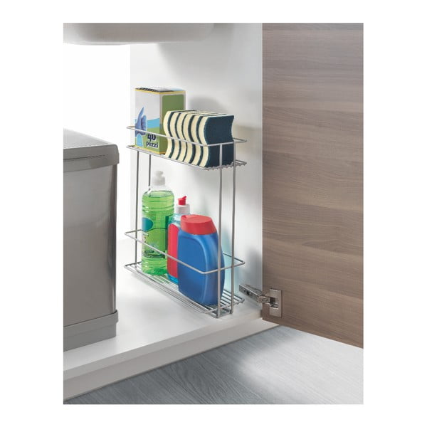 Výsuvná police s 2 patry Metaltex In Out-image-2