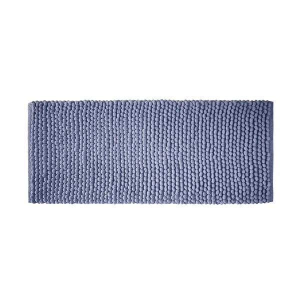 Modrá koupelnová předložka 50x120 cm Aspen Bobble – Bianca