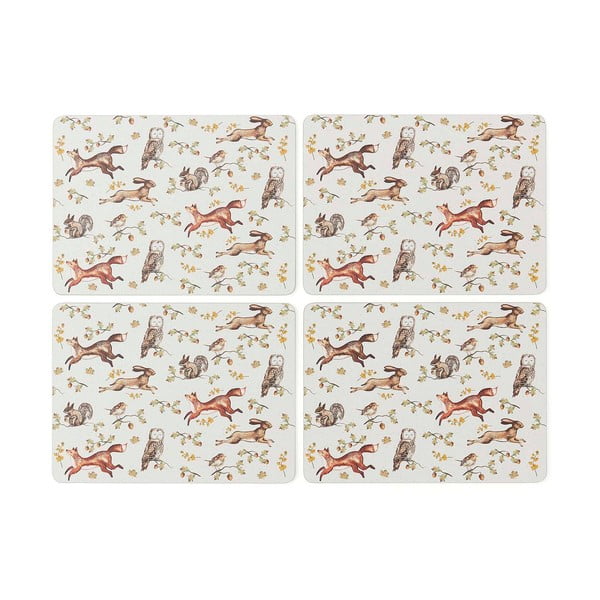 Korková prostírání v sadě 4 ks 21x29 cm Forest Fable – Cooksmart ®-image-2