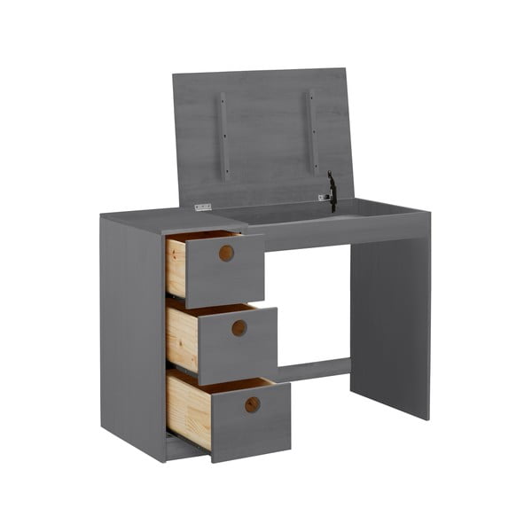 Pracovní stůl z borovicového dřeva 50x100 cm Alpi – Støraa-image-2