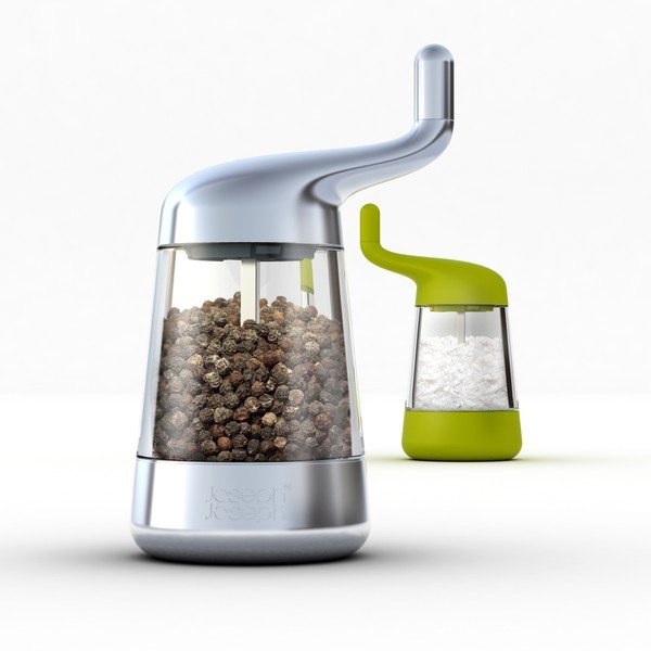 Mlýnek na pepř a sůl Wind&Grind, bílý-image-1