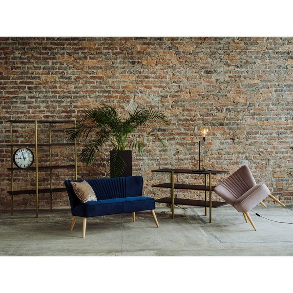 Knihovna v černo-zlaté barvě 110x150 cm Rave - CustomForm-image-4