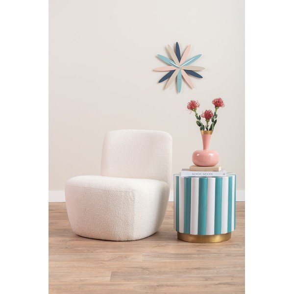 Kovový kulatý odkládací stolek ø 40 cm Candy Swirl – Leitmotiv-image-1