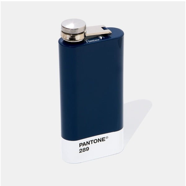Modrá nerezová placatka 150 ml Dark Blue 289 – Pantone