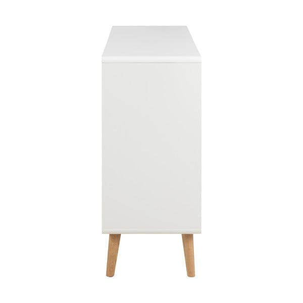 Bílá komoda 135x90x40 cm Lowell – Actona-image-4
