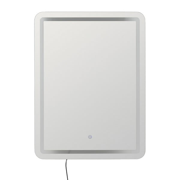 Nástěnné zrcadlo s osvětlením 60x80 cm – Ixia