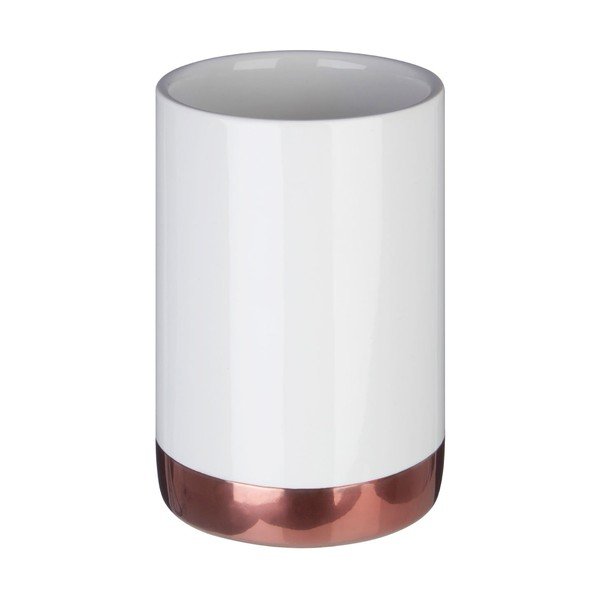 Bílý kelímek kartáčky z kameniny Premier Housewares Delta, 260 ml-image-1