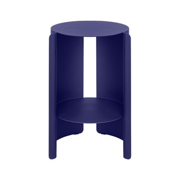 Ocelový kulatý odkládací stolek ø 32 cm Wa – noo.ma