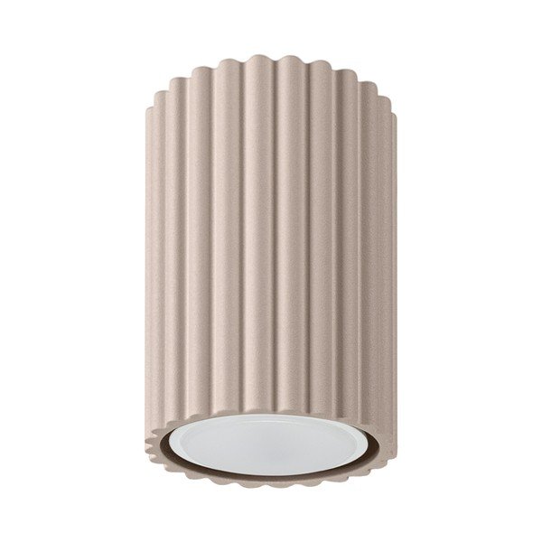 Taupe kovové bodové svítidlo ø 6,5 cm Gleam – Sollux