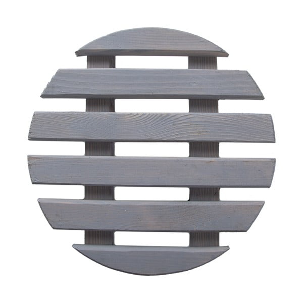 Dřevěný pojízdný podstavec pod květináč ø 29 cm (výška 8 cm) Indoor – Esschert Design-image-3