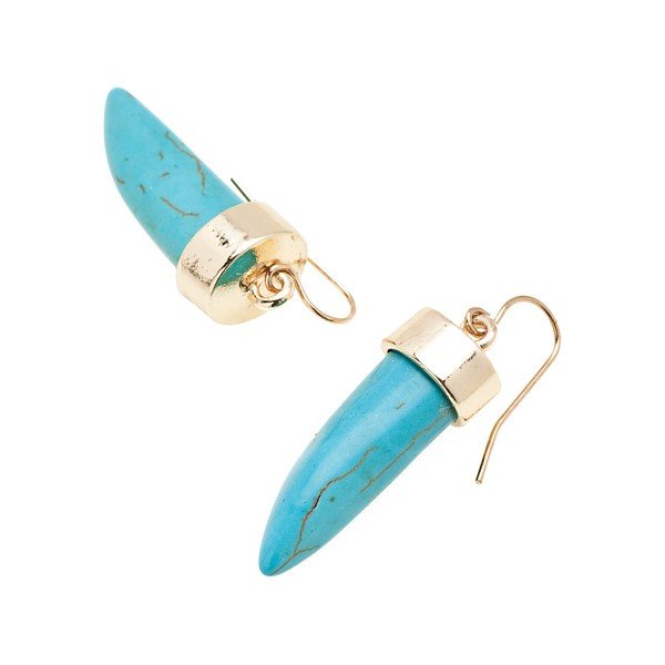 Dámské náušnice ve zlaté barvě NOMA Anita-image-2