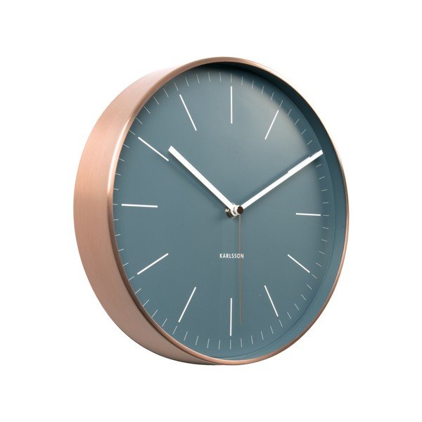 Modré hodiny Present Time Minimal Jeans-image-3