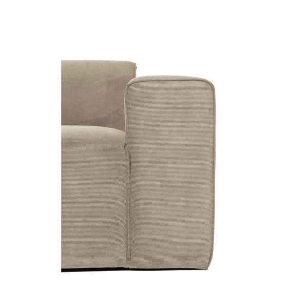 Béžový manšestrový modul pohovky (pravý roh) Sting - Scandic-image-4