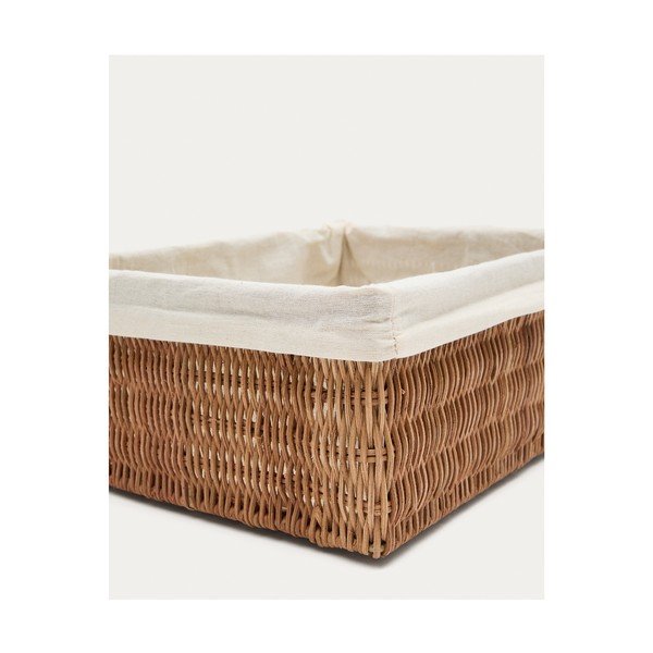 Ratanové košíky v sadě 2 ks 28x20x10 cm Indali – Kave Home-image-3