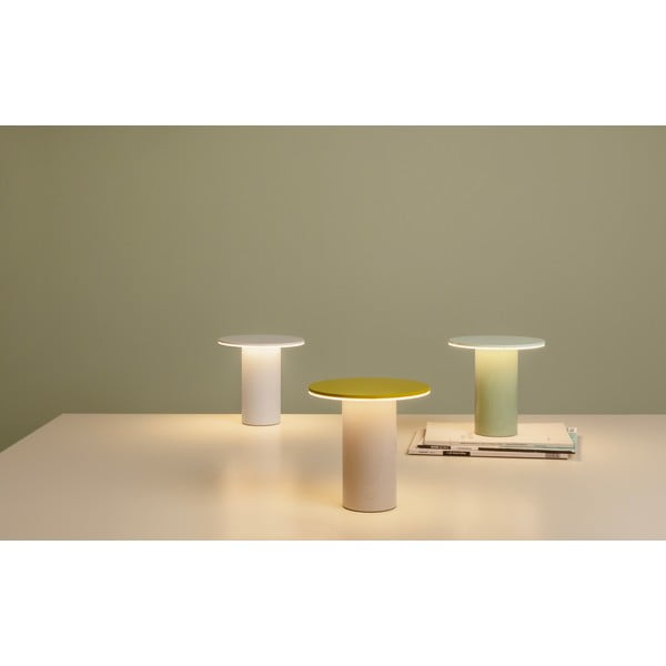 Zelená LED stmívatelná stolní lampa (výška 18 cm) Fungo – Remember-image-4