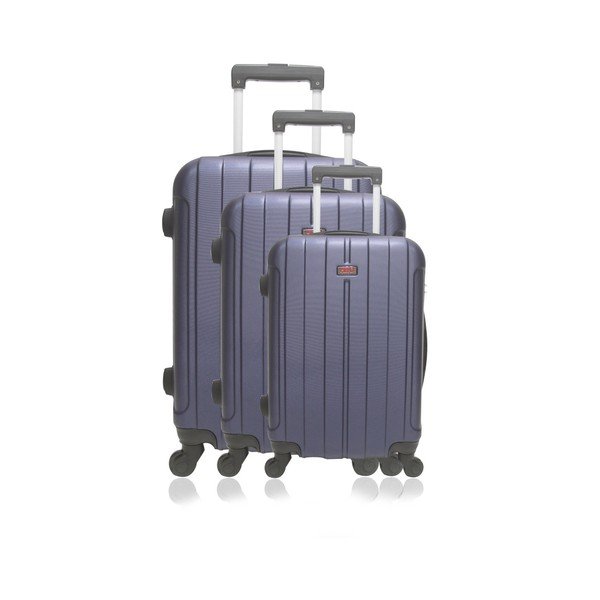 Sada 4 modrých cestovních kufrů na kolečkách Hero Fogo-C-image-1
