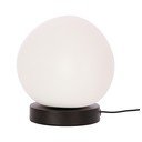 Černo-bílá stolní lampa (výška 19 cm) Stones – Candellux Lighting