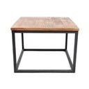 Černý konferenční stolek s deskou z mangového dřeva LABEL51 Box