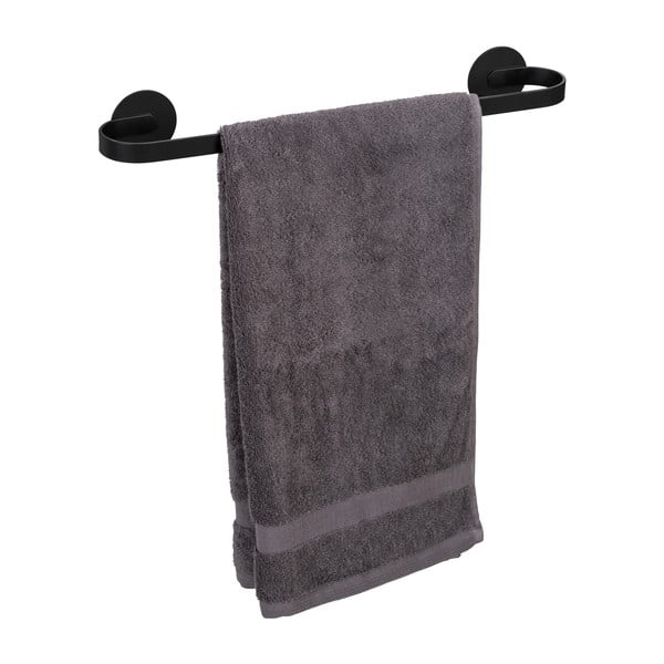 Matně černý samodržící kovový držák na ručníky Bivio – Wenko-image-4