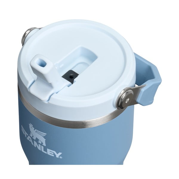 Šedomodrá termoska z nerezové oceli 600 ml IceFlow™ Flip Straw 2.0 Tumbler Indigo – Stanley-image-2