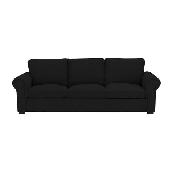 Černá pohovka Windsor & Co Sofas Hermes, 245 cm