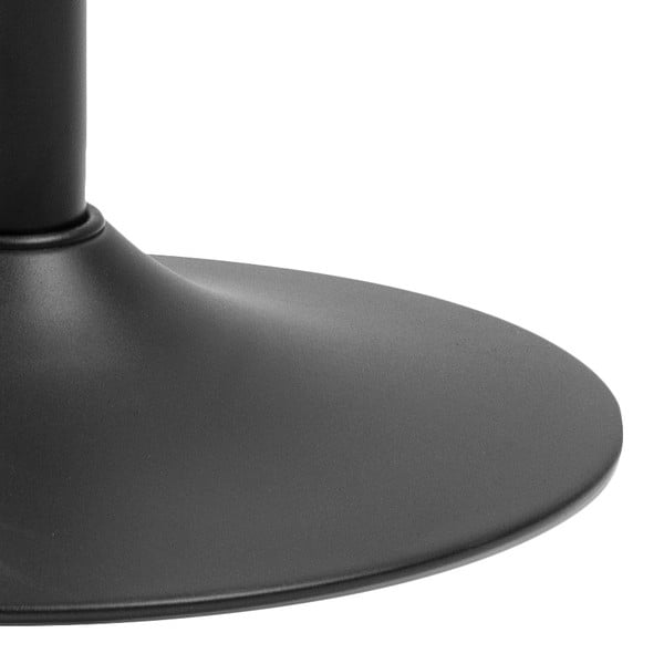 Černá kovová barová stolička s nastavitelnou výškou (výška sedáku 59 cm) Finch – Actona-image-3