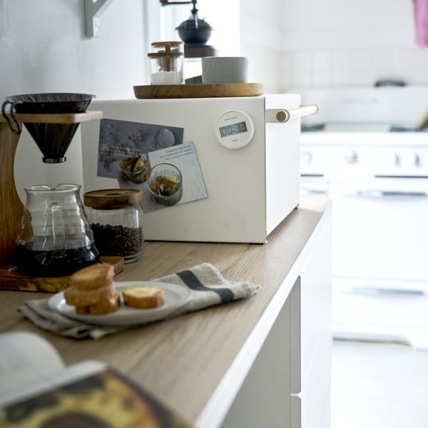 Kovový chlebník Tosca – YAMAZAKI-image-1