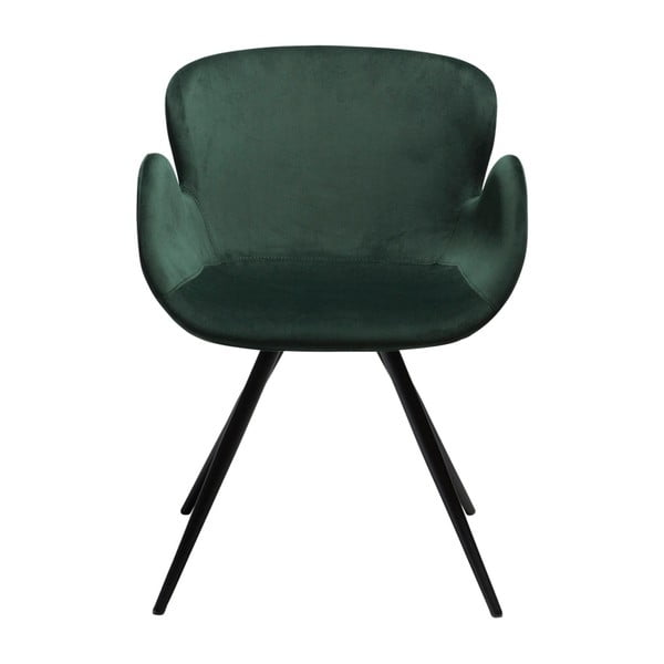 Zelené čalouněné jídelní křeslo s područkami Gaia – DAN-FORM Denmark-image-4