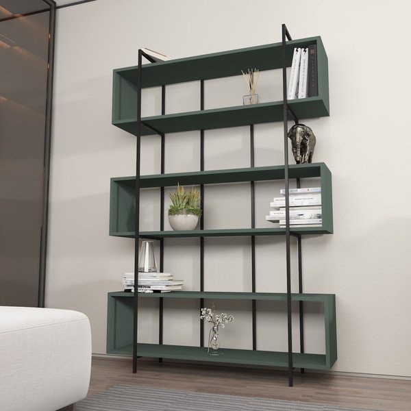 Zelená knihovna 120x180 cm Bruti – Kalune Design-image-4