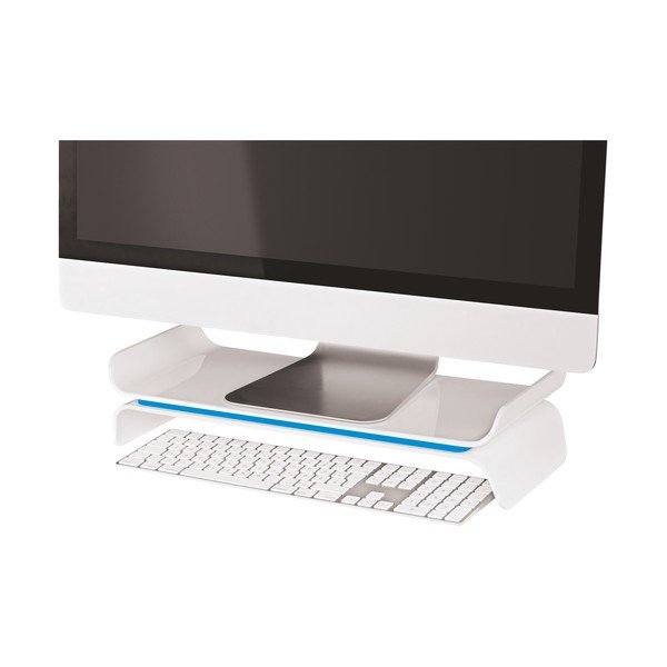 Bílo-modrý podstavec pod monitor Leitz-image-3