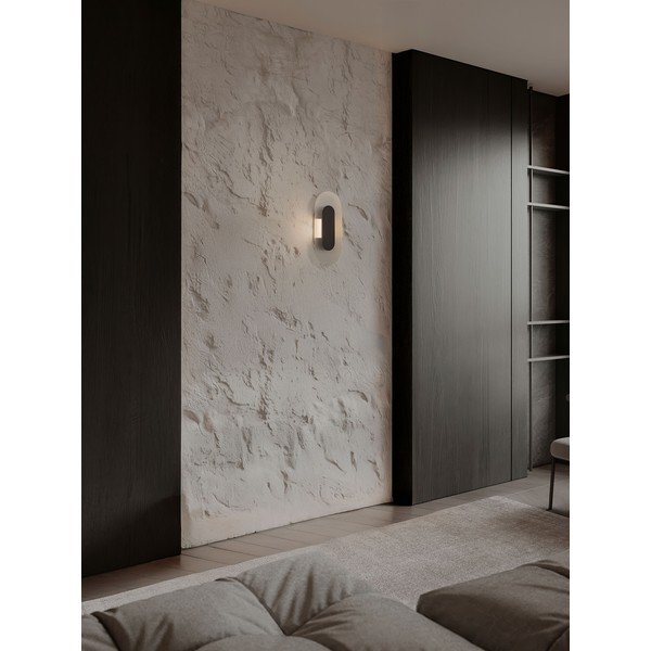 Matně černé kovové LED nástěnné svítidlo Vetrio – Nova Luce-image-2