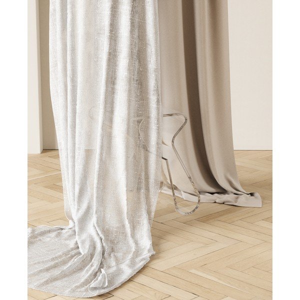 Bílé záclony v sadě 2 ks 132x213 cm Sheera – Umbra-image-4