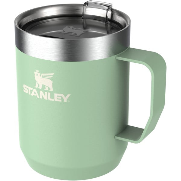 Šalvějově zelený termo hrnek z nerezové oceli 230 ml Stay-Hot Camp Mug Pistachio – Stanley-image-1