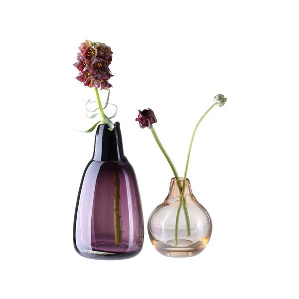 Skleněná váza A Simple Mess Bloed, výška 12 cm-image-2