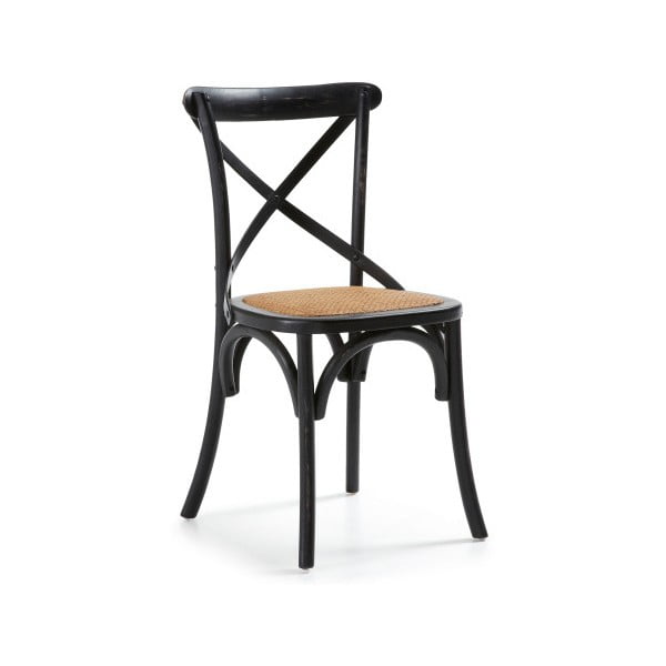 Židle Silea, černá/přírodní
