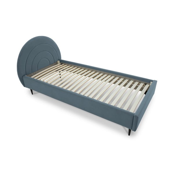 Modrá dětská postel 120x200 cm Rainbow – Scandic-image-2