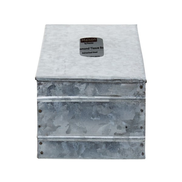 Kovový box na kapesníky Drummond – Premier Housewares-image-2